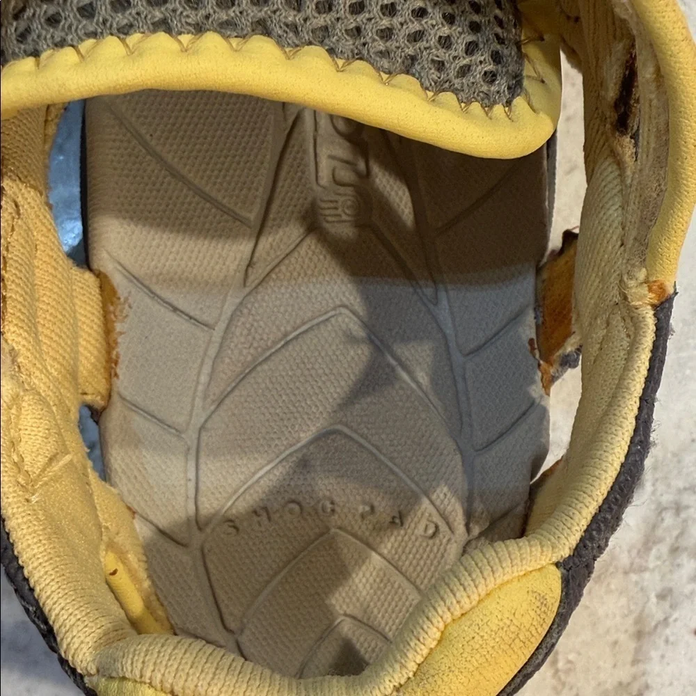 Teva Kids' Sandals in Gray and Yellow
